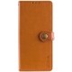 Шкіряний чохол-книжка GETMAN Gallant (PU) для Xiaomi 14 Коричневий
