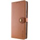 Шкіряний чохол-книжка GETMAN Gallant (PU) для Xiaomi 14 Коричневий
