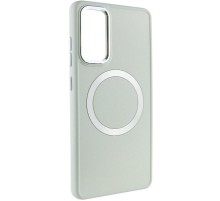 TPU чохол Bonbon Metal Style with MagSafe для Samsung Galaxy A34 5G Білий / White