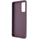 TPU чохол Bonbon Metal Style with MagSafe для Samsung Galaxy A34 5G Бордовий / Plum