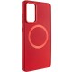 TPU чохол Bonbon Metal Style with MagSafe для Samsung Galaxy A34 5G Червоний / Red