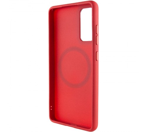TPU чохол Bonbon Metal Style with MagSafe для Samsung Galaxy A34 5G Червоний / Red TPU чохол Bonbon Metal Style with MagSafe для Samsung Galaxy A34 5G Червоний / Red