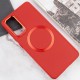 TPU чохол Bonbon Metal Style with MagSafe для Samsung Galaxy A34 5G Червоний / Red