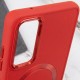 TPU чохол Bonbon Metal Style with MagSafe для Samsung Galaxy A34 5G Червоний / Red