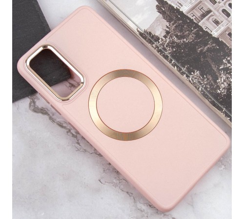TPU чохол Bonbon Metal Style with MagSafe для Samsung Galaxy A34 5G Рожевий / Light Pink TPU чохол Bonbon Metal Style with MagSafe для Samsung Galaxy A34 5G Рожевий / Light Pink