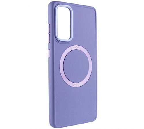 TPU чохол Bonbon Metal Style with MagSafe для Samsung Galaxy A34 5G Бузковий / Dasheen TPU чохол Bonbon Metal Style with MagSafe для Samsung Galaxy A34 5G Бузковий / Dasheen