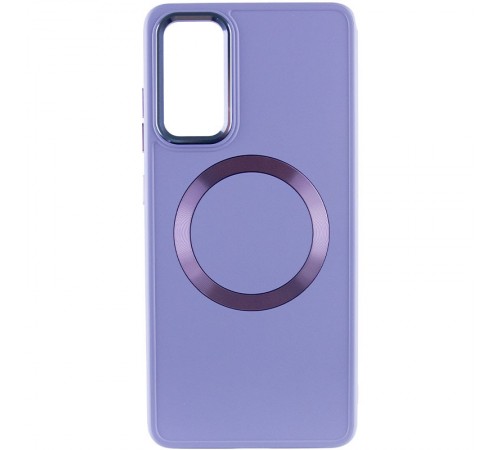 TPU чохол Bonbon Metal Style with MagSafe для Samsung Galaxy A34 5G Бузковий / Dasheen TPU чохол Bonbon Metal Style with MagSafe для Samsung Galaxy A34 5G Бузковий / Dasheen
