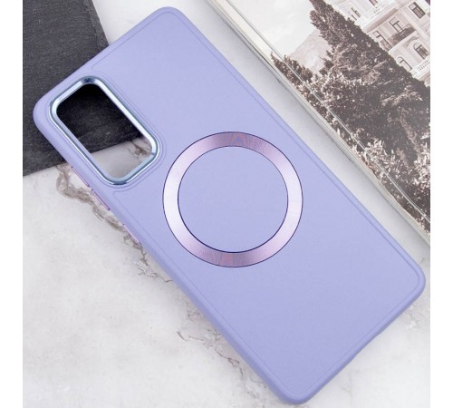 TPU чохол Bonbon Metal Style with MagSafe для Samsung Galaxy A34 5G Бузковий / Dasheen TPU чохол Bonbon Metal Style with MagSafe для Samsung Galaxy A34 5G Бузковий / Dasheen