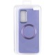 TPU чохол Bonbon Metal Style with MagSafe для Samsung Galaxy A34 5G Бузковий / Dasheen