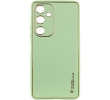 Шкіряний чохол Xshield для Samsung Galaxy A25 5G Зелений / Pistachio