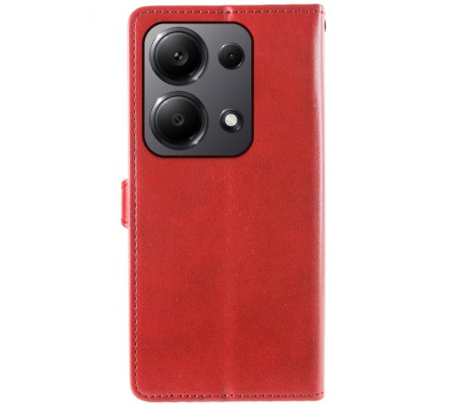 Шкіряний чохол-книжка GETMAN Gallant (PU) для Xiaomi Poco X6 / Note 13 Pro 5G Червоний