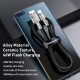 Дата кабель Baseus Cafule Metal Data USB to Type-C 66W (1m) (CAKF00010) Black