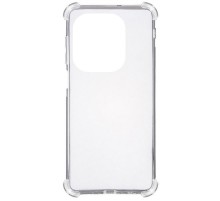 TPU чохол GETMAN Ease logo посилені кути для TECNO Spark 20 Pro Безбарвний (прозорий)