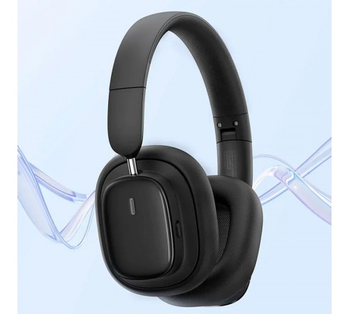 Накладні бездротові навушники Baseus Bowie H1i Noise-Cancellation (A00050402) Cluster Black Накладні бездротові навушники Baseus Bowie H1i Noise-Cancellation (A00050402) Cluster Black