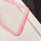 TPU чохол Transparent + Colour 1,5mm для Apple iPhone XR (6.1") Pink