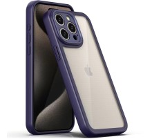 TPU чохол Transparent + Colour 1,5mm для Apple iPhone 11 Pro (5.8") Purple