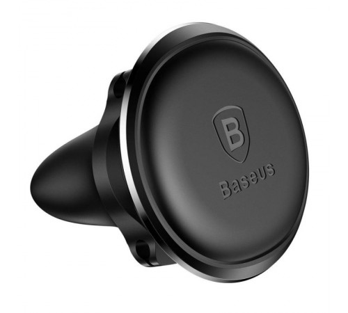 Автотримач магнітний Baseus Magnetic Air Vent OS with cable clip (C40141201113-00) Black