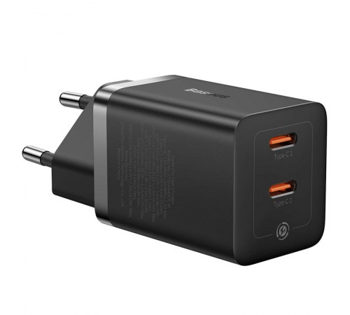 МЗП Baseus GaN5 Pro OS + Type-C to Type-C 40W (CCGP18010) Black