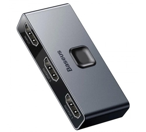 Перехідник HUB Baseus Matrix HDMI Splitter (CAHUB-BC0G) Space Gray