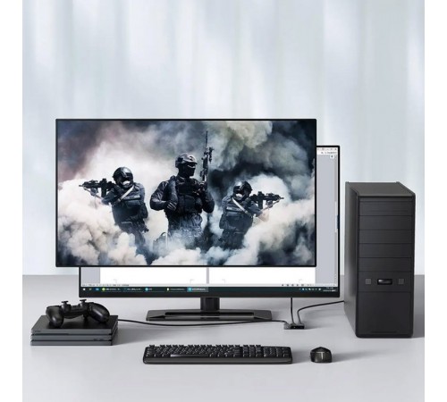 Перехідник HUB Baseus Matrix HDMI Splitter (CAHUB-BC0G) Space Gray