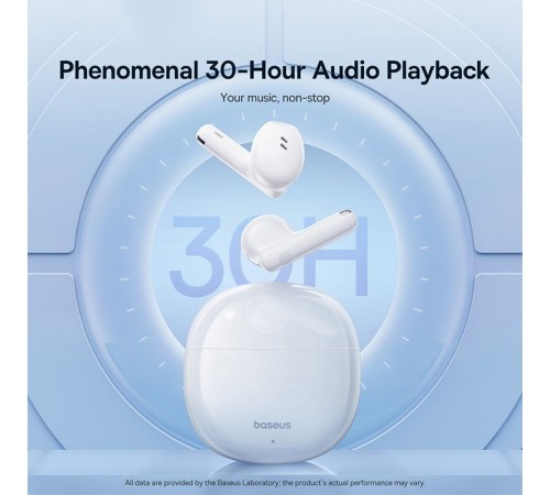 Бездротові TWS навушники Baseus Bowie E13 (A00059701217-Z) Moon White