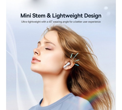 Бездротові TWS навушники Baseus Bowie E13 (A00059701217-Z) Moon White