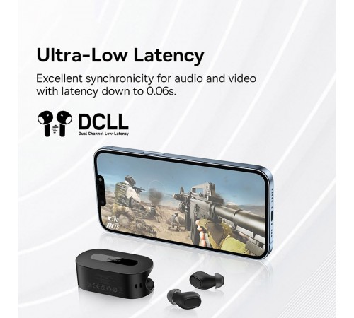 Бездротові TWS навушники Baseus Bowie EZ10 OS (A00054300116-Z) Black