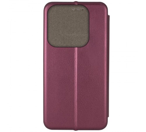 Шкіряний чохол-книжка Classy для Motorola Edge 50 Pro Бордовий