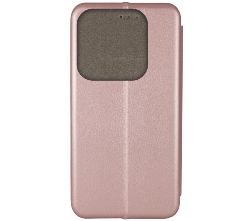 Шкіряний чохол-книжка Classy для Motorola Edge 50 Pro Rose Gold