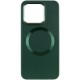 TPU чохол Bonbon Metal Style with MagSafe для Xiaomi Redmi Note 13 4G Зелений / Pine green