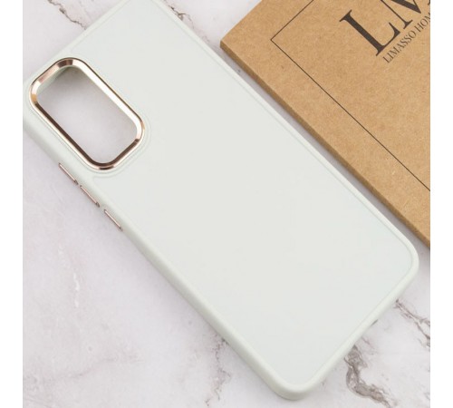 TPU чохол Bonbon Metal Style для Samsung Galaxy A35 Білий / White TPU чохол Bonbon Metal Style для Samsung Galaxy A35 Білий / White