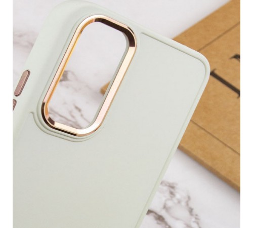 TPU чохол Bonbon Metal Style для Samsung Galaxy A35 Білий / White TPU чохол Bonbon Metal Style для Samsung Galaxy A35 Білий / White