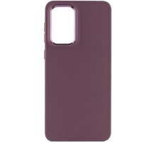 TPU чохол Bonbon Metal Style для Samsung Galaxy A35 Бордовий / Plum