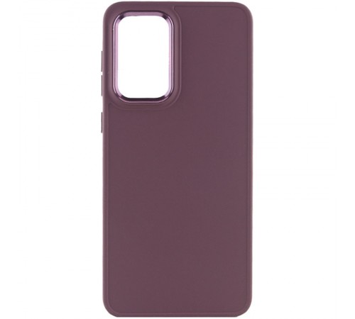TPU чохол Bonbon Metal Style для Samsung Galaxy A35 Бордовий / Plum TPU чохол Bonbon Metal Style для Samsung Galaxy A35 Бордовий / Plum