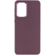 TPU чохол Bonbon Metal Style для Samsung Galaxy A35 Бордовий / Plum