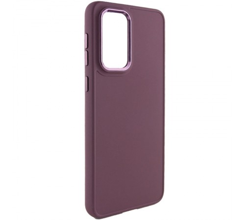 TPU чохол Bonbon Metal Style для Samsung Galaxy A35 Бордовий / Plum TPU чохол Bonbon Metal Style для Samsung Galaxy A35 Бордовий / Plum