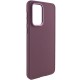 TPU чохол Bonbon Metal Style для Samsung Galaxy A35 Бордовий / Plum