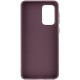 TPU чохол Bonbon Metal Style для Samsung Galaxy A35 Бордовий / Plum