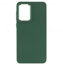 TPU чохол Bonbon Metal Style для Samsung Galaxy A35 Зелений / Pine green