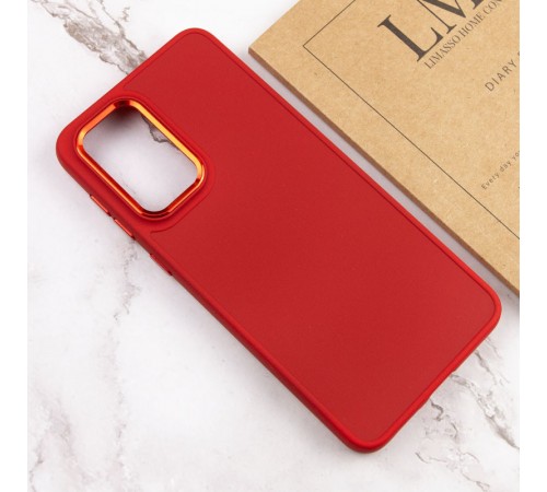 TPU чохол Bonbon Metal Style для Samsung Galaxy A35 Червоний / Red TPU чохол Bonbon Metal Style для Samsung Galaxy A35 Червоний / Red