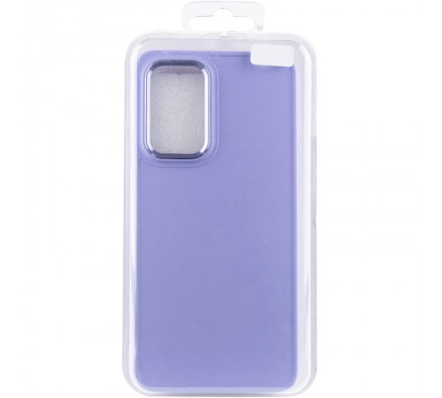 TPU чохол Bonbon Metal Style для Samsung Galaxy A35 Бузковий / Dasheen TPU чохол Bonbon Metal Style для Samsung Galaxy A35 Бузковий / Dasheen