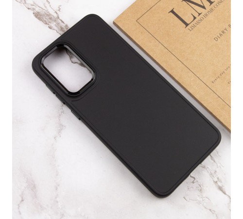 TPU чохол Bonbon Metal Style для Samsung Galaxy A35 Чорний / Black TPU чохол Bonbon Metal Style для Samsung Galaxy A35 Чорний / Black