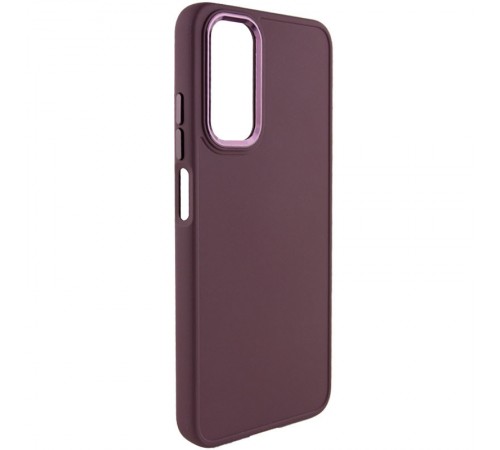 TPU чохол Bonbon Metal Style для Samsung Galaxy A25 5G Бордовий / Plum TPU чохол Bonbon Metal Style для Samsung Galaxy A25 5G Бордовий / Plum