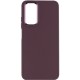 TPU чохол Bonbon Metal Style для Samsung Galaxy A25 5G Бордовий / Plum