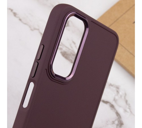 TPU чохол Bonbon Metal Style для Samsung Galaxy A25 5G Бордовий / Plum TPU чохол Bonbon Metal Style для Samsung Galaxy A25 5G Бордовий / Plum