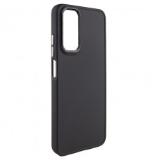 TPU чохол Bonbon Metal Style для Samsung Galaxy A25 5G Чорний / Black