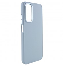 TPU чохол Bonbon Metal Style для Samsung Galaxy A25 5G Блакитний / Mist blue
