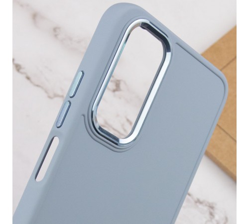 TPU чохол Bonbon Metal Style для Samsung Galaxy A25 5G Блакитний / Mist blue TPU чохол Bonbon Metal Style для Samsung Galaxy A25 5G Блакитний / Mist blue