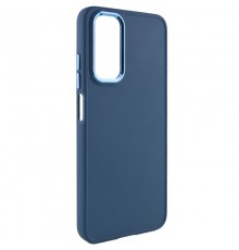 TPU чохол Bonbon Metal Style для Samsung Galaxy A25 5G Синій / Cosmos blue