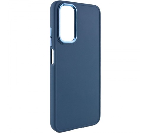 TPU чохол Bonbon Metal Style для Samsung Galaxy A25 5G Синій / Cosmos blue TPU чохол Bonbon Metal Style для Samsung Galaxy A25 5G Синій / Cosmos blue